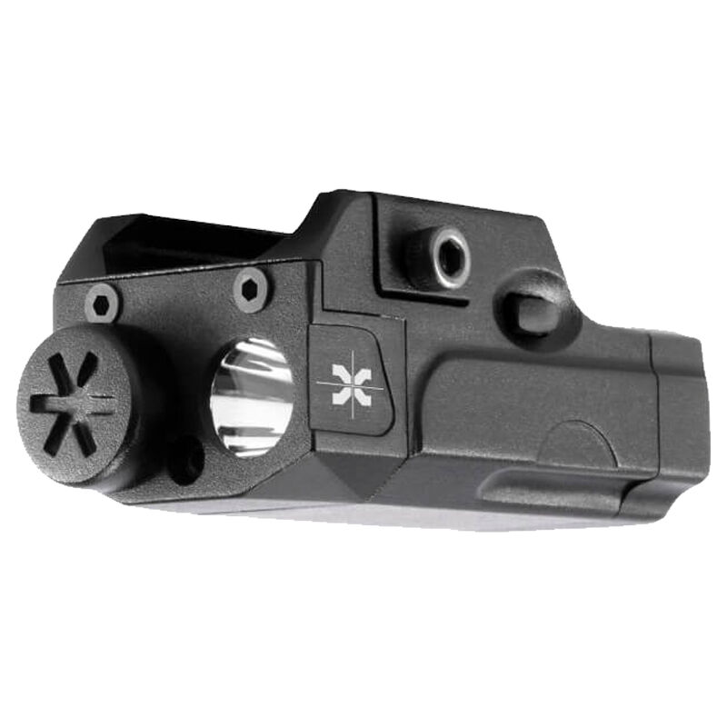 Axeon Optics MPL1 Compact Tactical Pistol Handgun Mini Light White LED 120 Lumens AAA Battery Aluminum Black