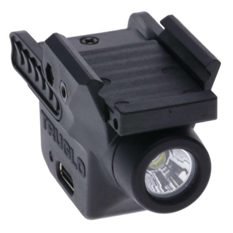 TRUGLO Sight-Line Handgun Light Green LED Rechargeable Batteries Pistol Rail Mount Polymer Black