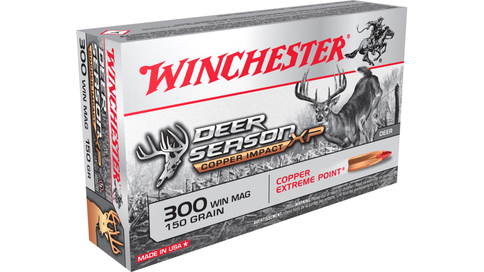 Deer Season XP, .300 Win Magnum, 150 Grain, Copper Extreme Point, 20/Box