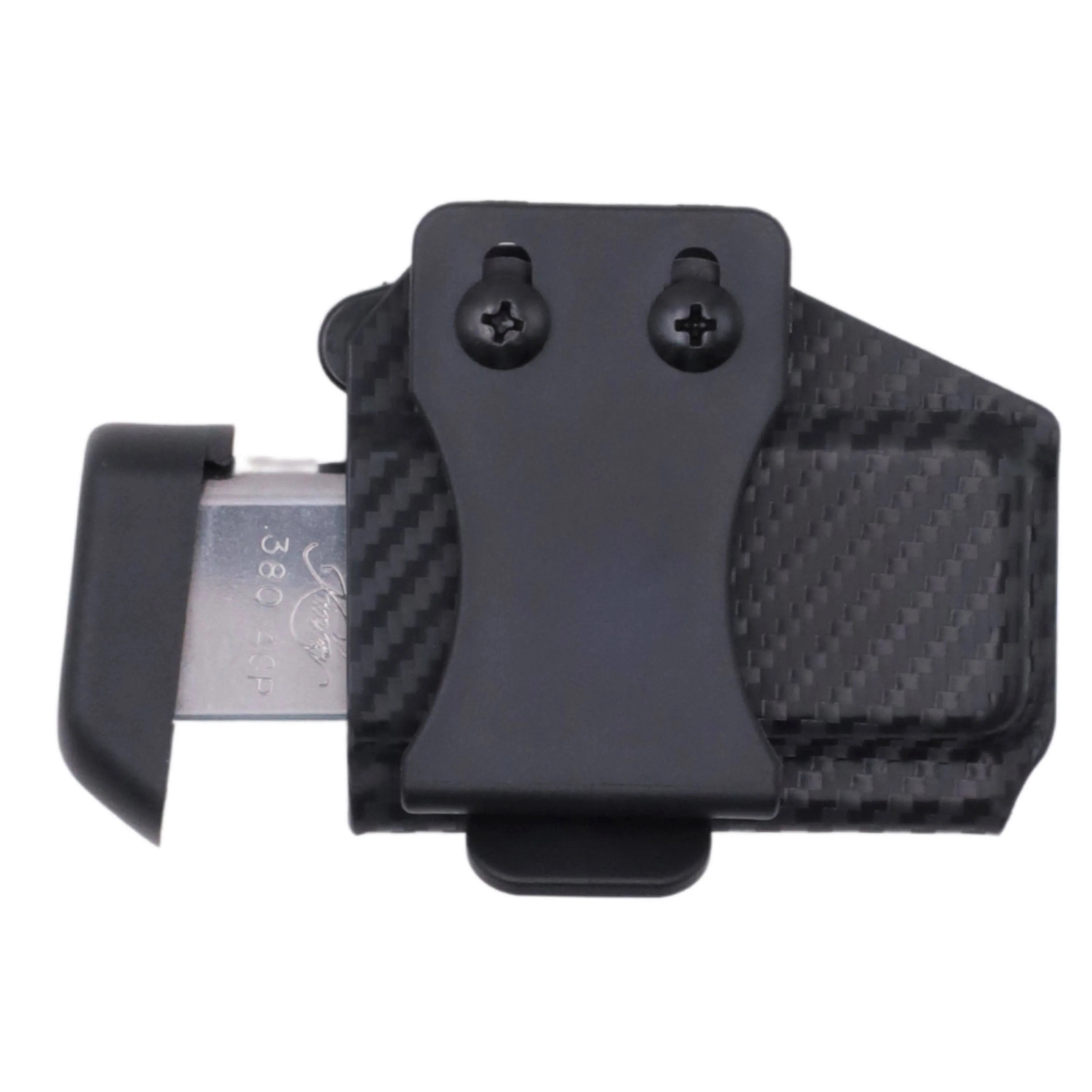 Horizontal OWB CARBON FIBER Magazine Holster 380 SINGLE STACK