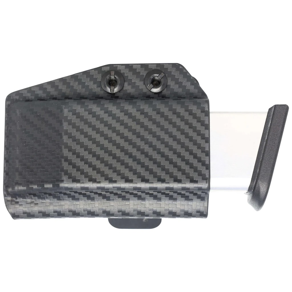 Horizontal OWB CARBON FIBER Magazine Holster 9MM/40 SINGLE STACK