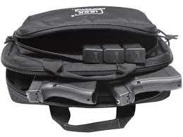 GLOCK DOUBLE PISTOL CASE BLACK