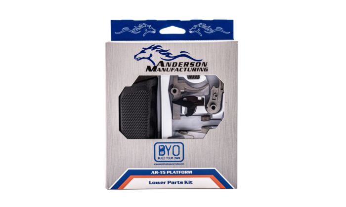 Anderson Manufacturing Lower Parts Kit - Stainless Steel Hammer and Trigger - Retail Packaged