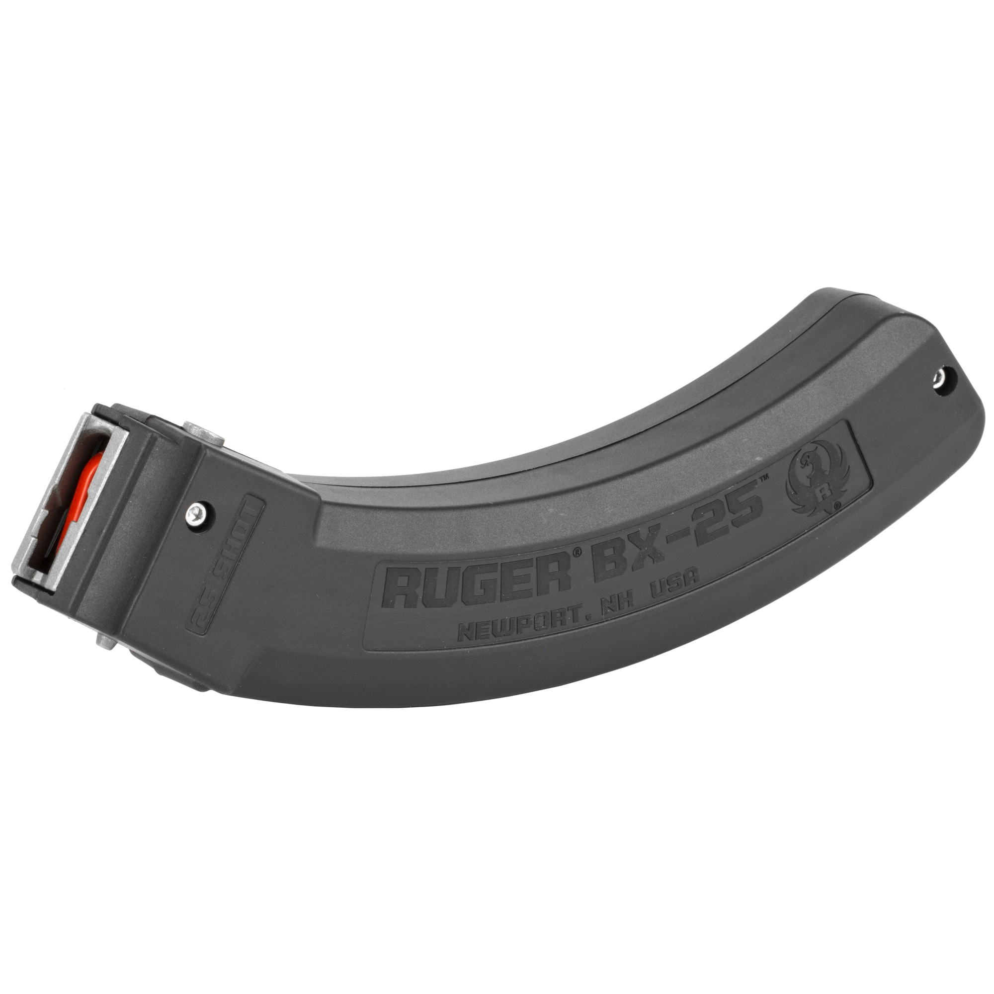 Ruger 10/22 BX-25 Series Magazine .22 LR 25 Round Polymer Construction Matte Black Finish