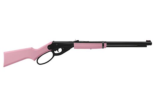 Daisy Pink Carbine Lever Action Spring Air Rifle .177 BB 350 fps Wooden Stock Black 1998