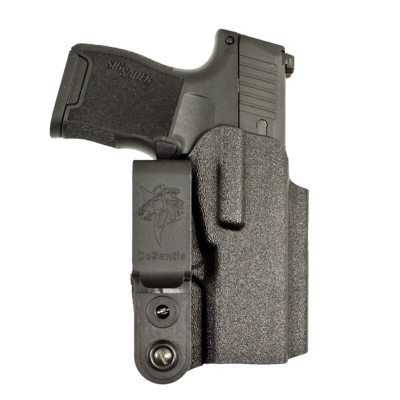 DeSantis Slim-Tuk IWB Holster Fits SIG P365 Ambidextrous Kydex Black