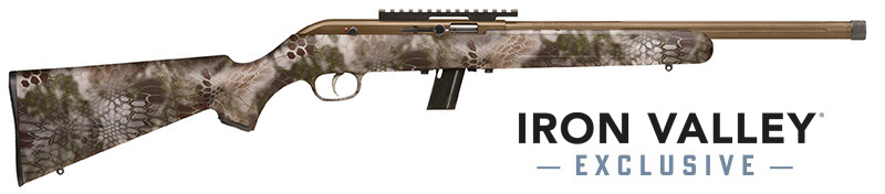 64 FV-SR, .22LR, 16.5" Bronze Cerakote Barrel, Kryptek Highlander, 10-Rd