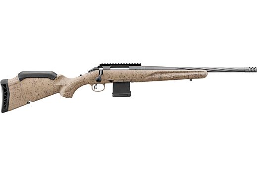 RUGER AMERICAN GENII RANCH 300 BLK 16.10" COBALT FDE