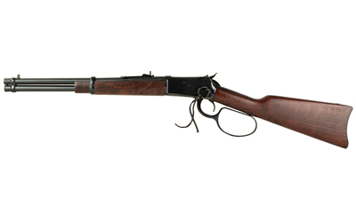 Rossi, R92, Lever Action Rifle, 45 Long Colt, 16" Round Barrel, Blued Finish, Wood Stock, Large Loop, Adjustable Sights, 8 Round