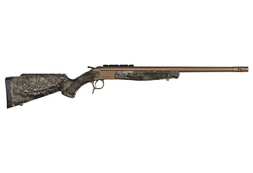 CVA SCOUT TD 45-70 25" W/RAIL & BRAKE BRONZE/REALTREE EXCAPE