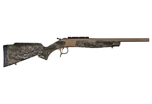 CVA SCOUT TD 350 LEGEND 20" W/RAIL BRONZE/REALTREE EXCAPE