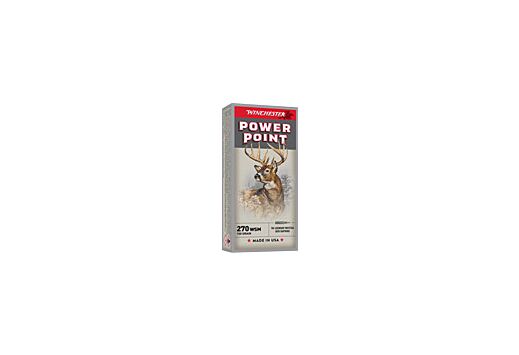 WINCHESTER SUPER-X 270 WSM 150GR POWER POINT 20RD