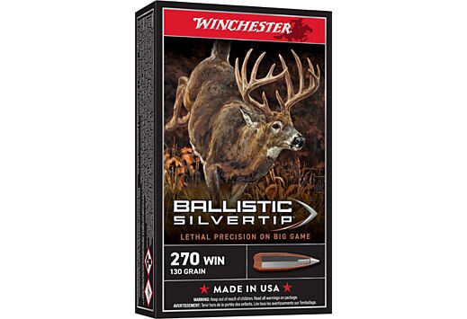 WINCHESTER SUPREME 270 WIN 130GR SILVER-TIP 20RD